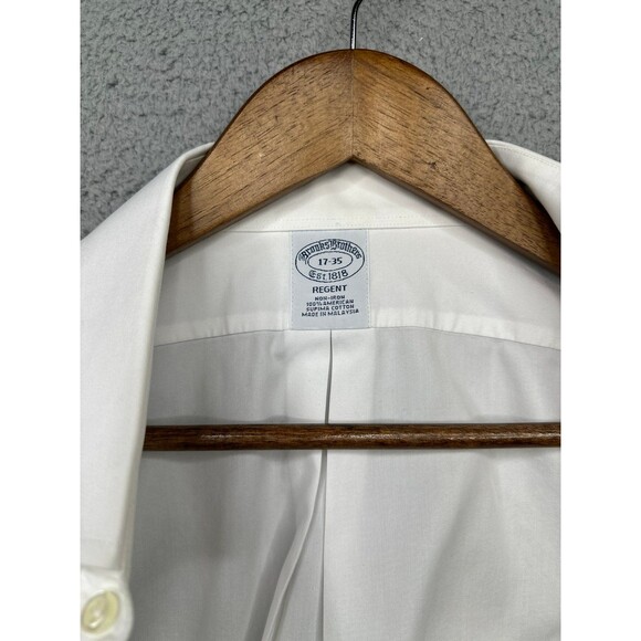 Brooks Brothers Regent noniron 100% cotton button-down size 17–35 - Picture 6 of 6